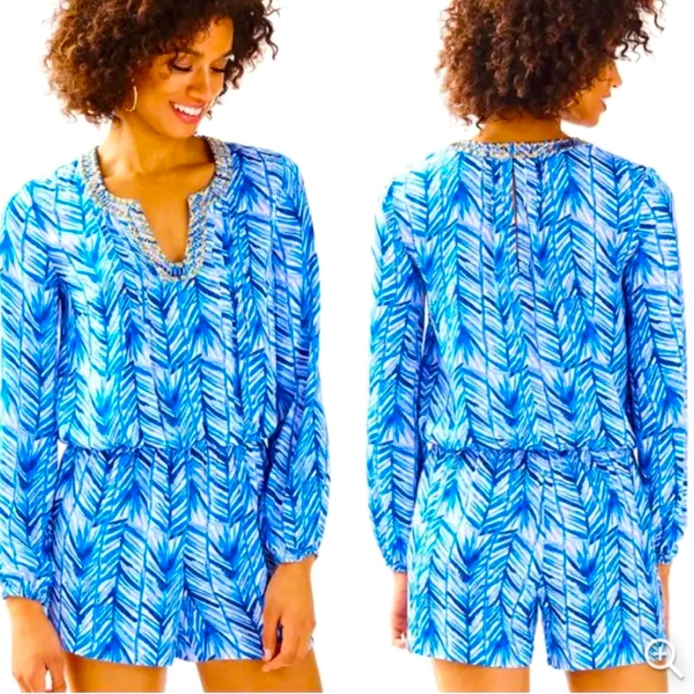 Lilly Pulitzer | Colby Romper | Size Medium- Used Once